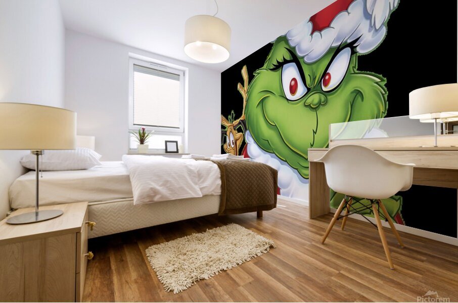 The Grinch Mural print
