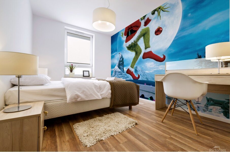 The Grinch Mural print