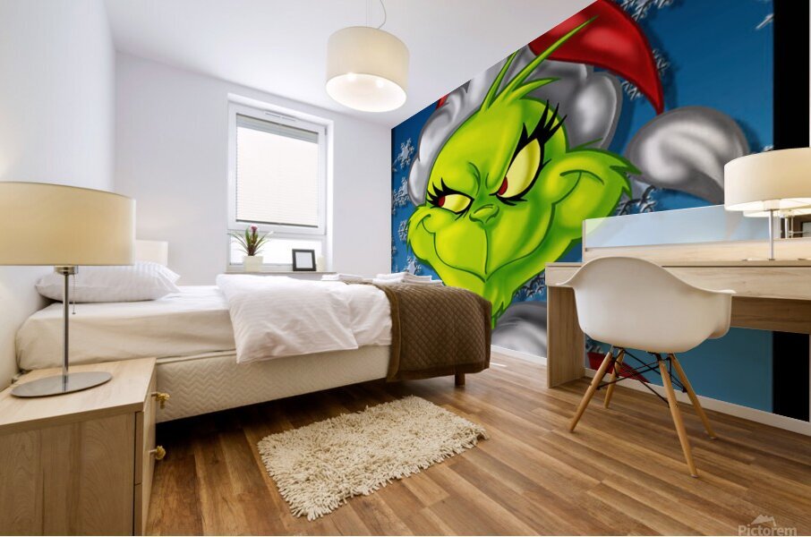 The Grinch Mural print