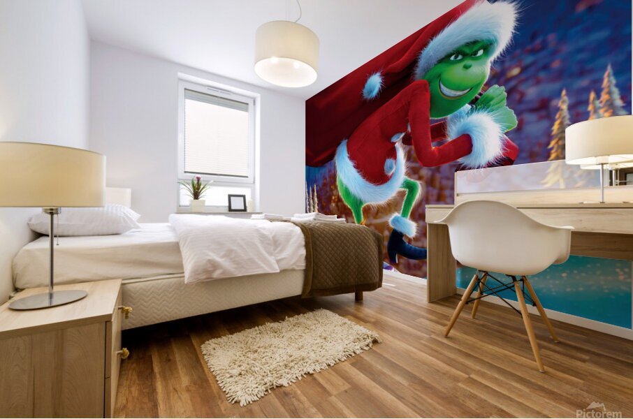 The Grinch Mural print