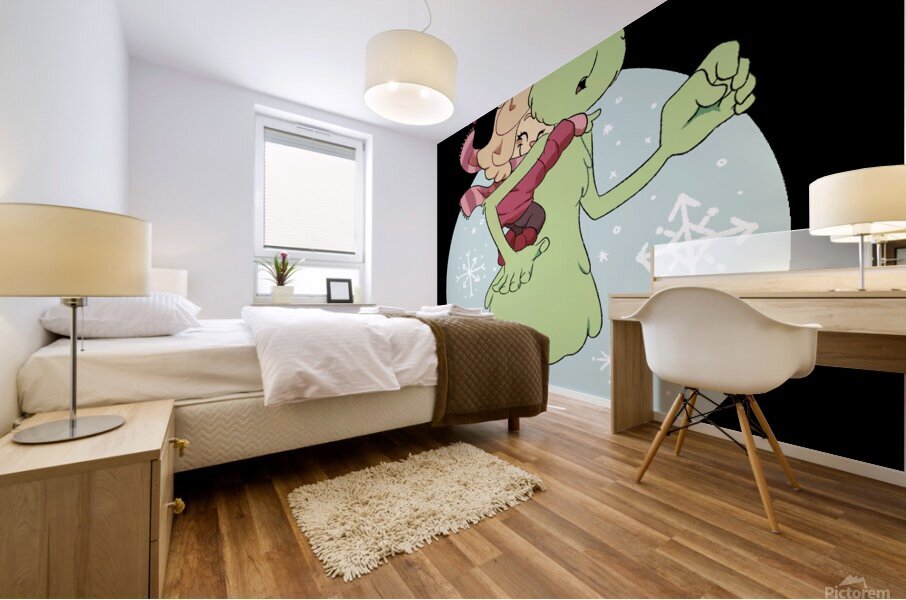 The Grinch Mural print