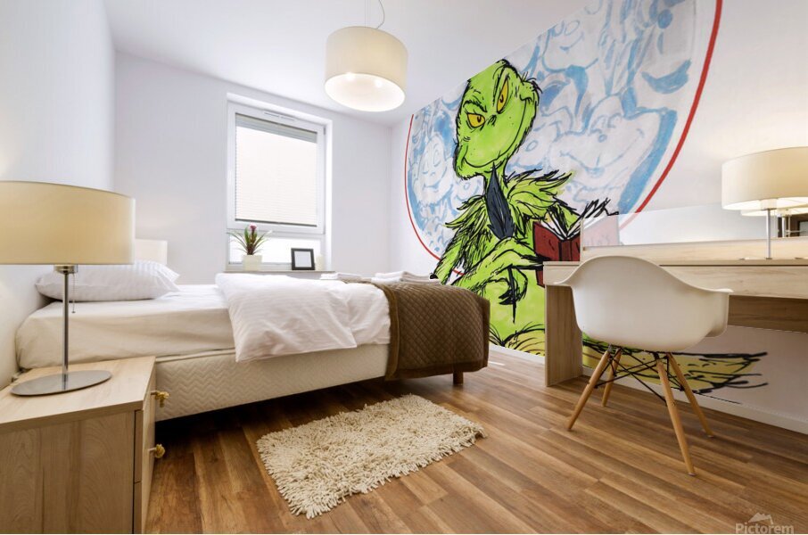 The Grinch Mural print