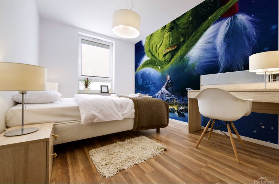 The Grinch Mural print