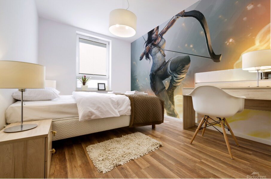 Tomb Raider Mural print
