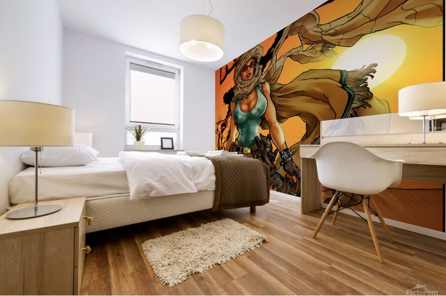 Tomb Raider Mural print