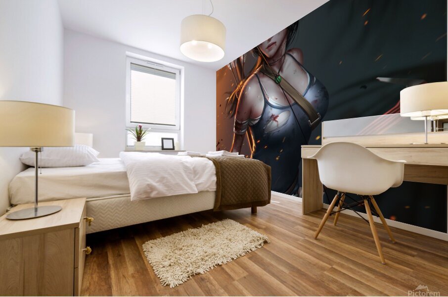 Tomb Raider Mural print