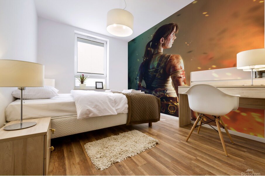 Tomb Raider Mural print