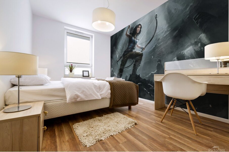 Tomb Raider Mural print