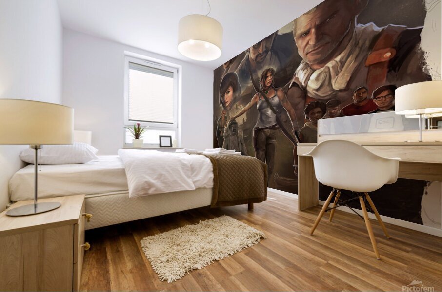 Tomb Raider Mural print