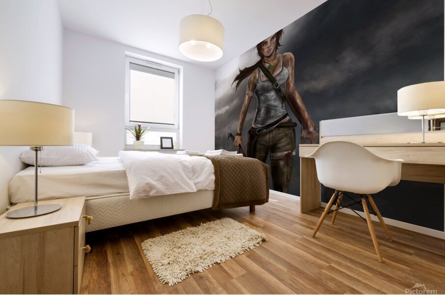 Tomb Raider Mural print