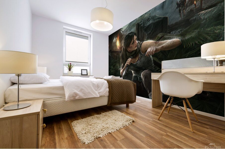 Tomb Raider Mural print