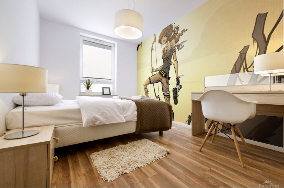 Tomb Raider Mural print