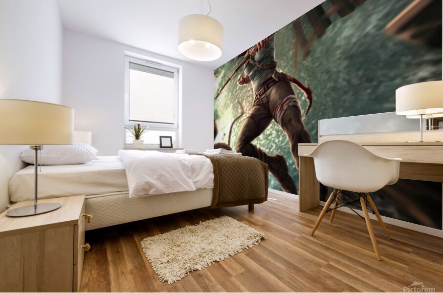 Tomb Raider Mural print