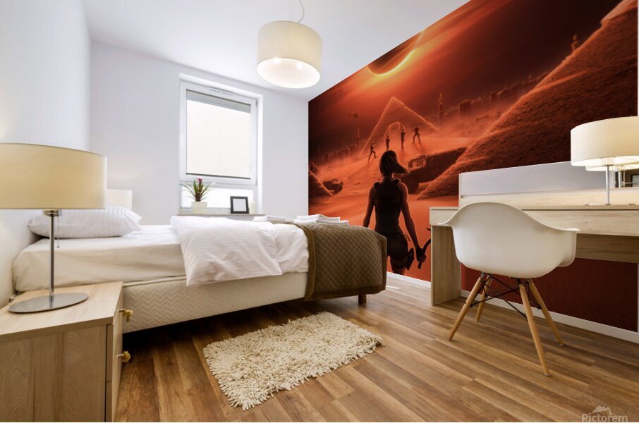 Tomb Raider Mural print