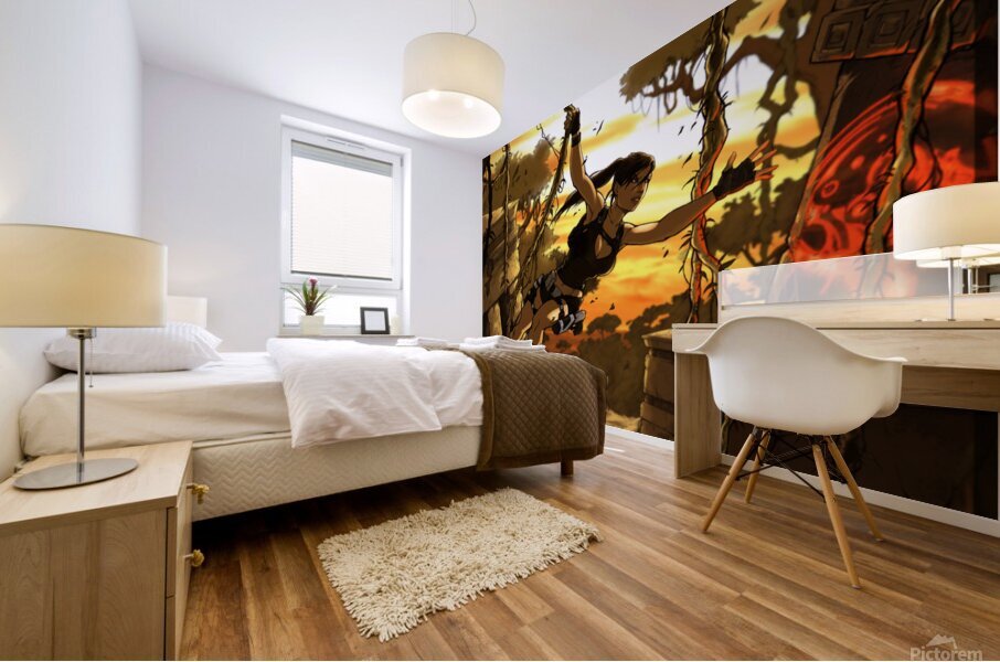 Tomb Raider Mural print