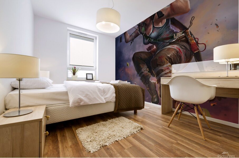 Tomb Raider Mural print