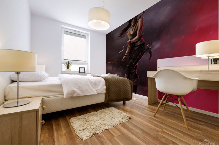 Tomb Raider Mural print