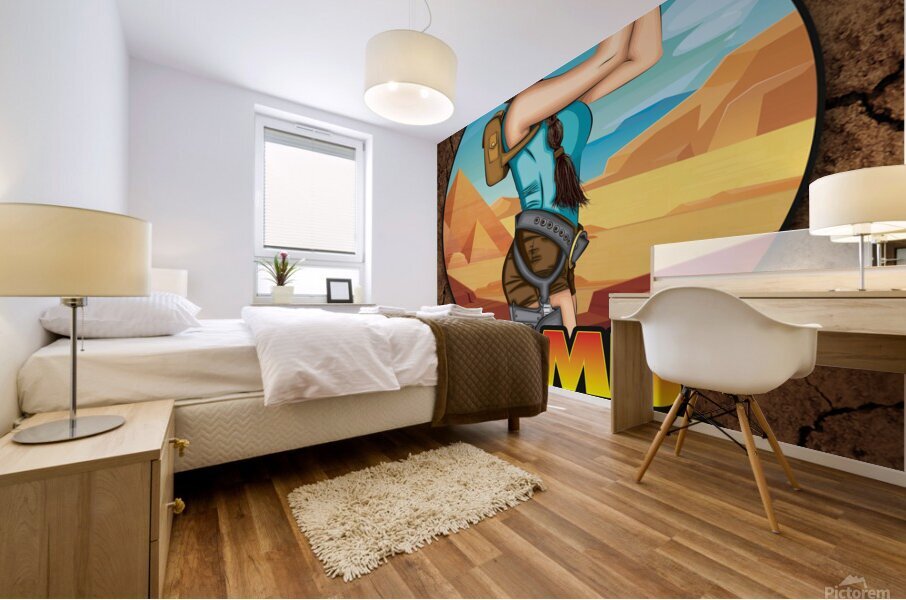 Tomb Raider Mural print