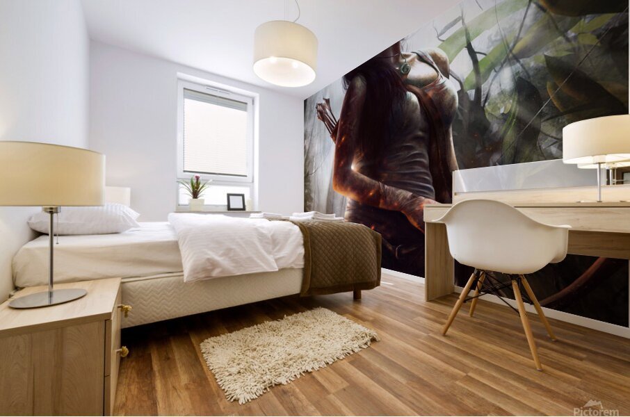Tomb Raider Mural print