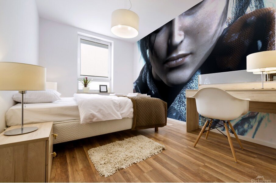 Tomb Raider Mural print