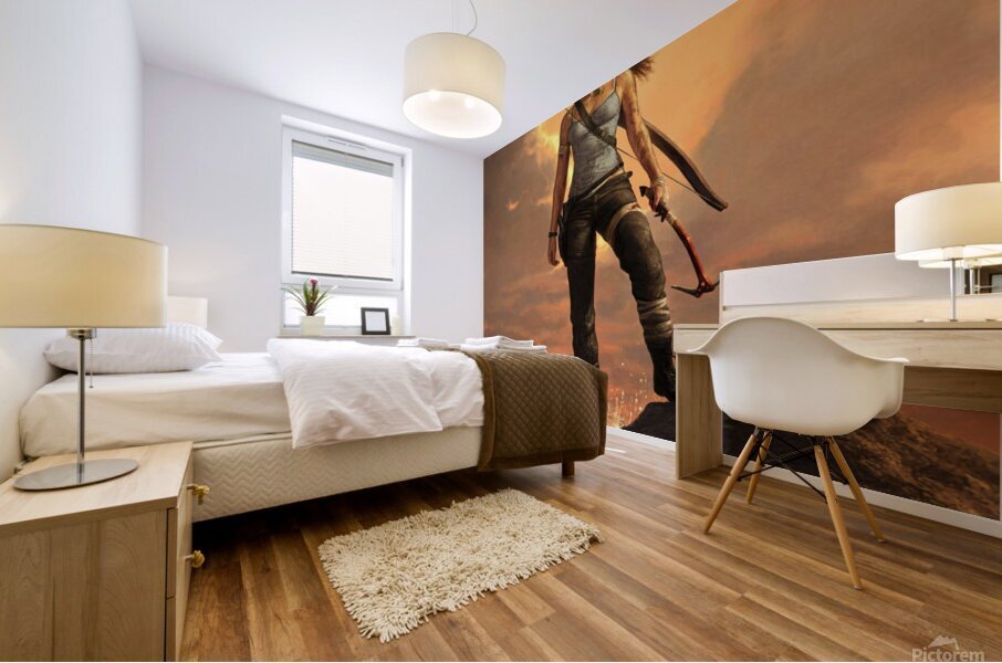 Tomb Raider Mural print
