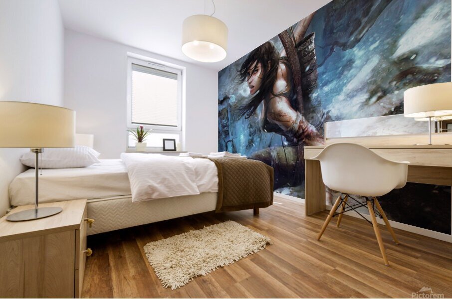 Tomb Raider Mural print