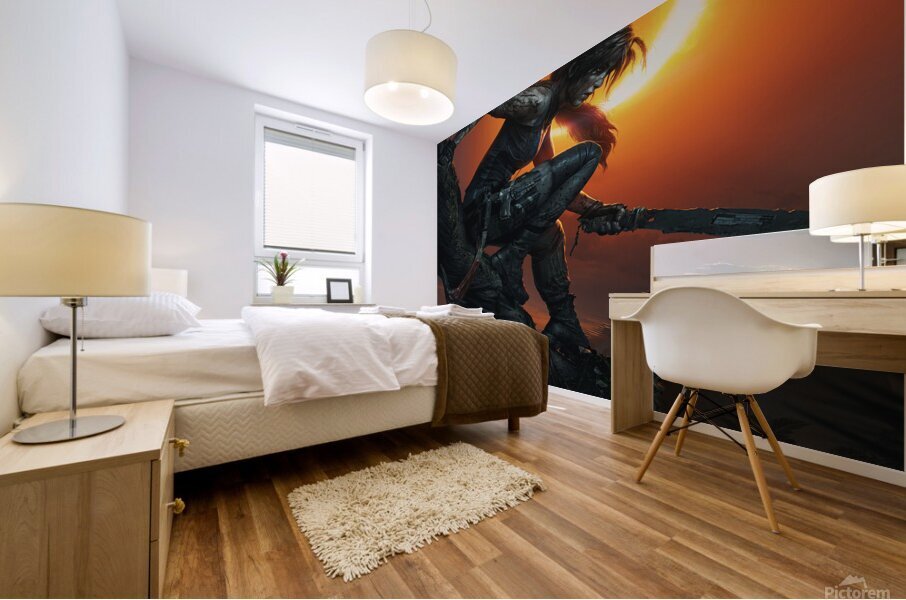 Tomb Raider Mural print