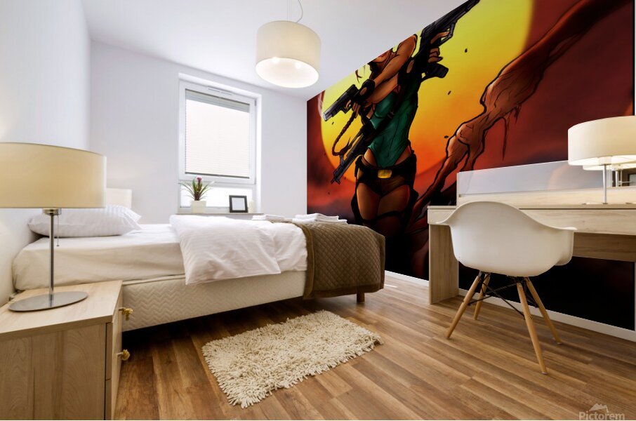 Tomb Raider Mural print
