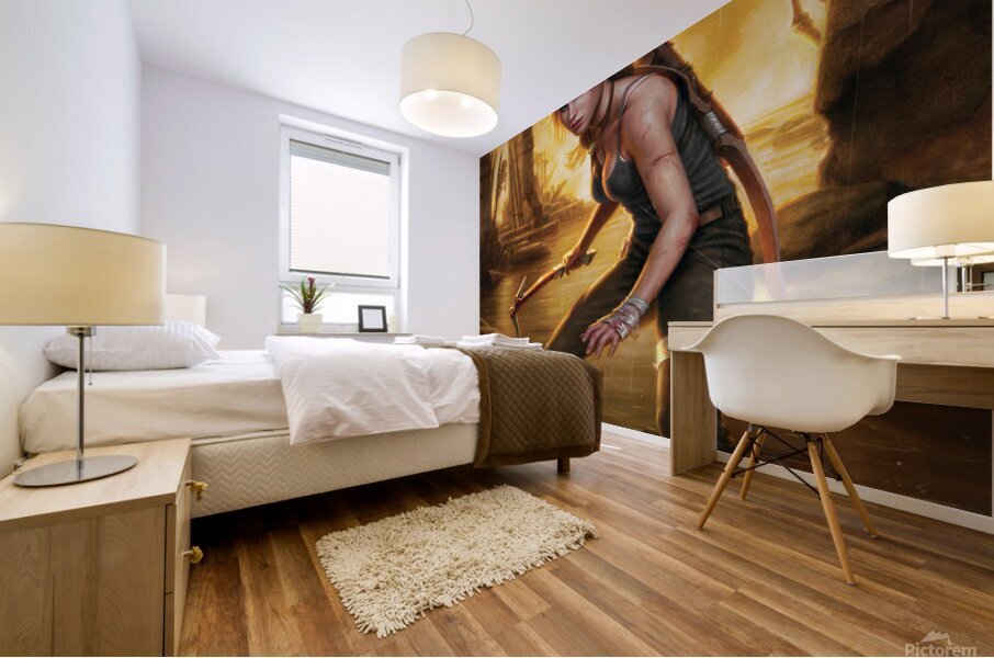 Tomb Raider Mural print