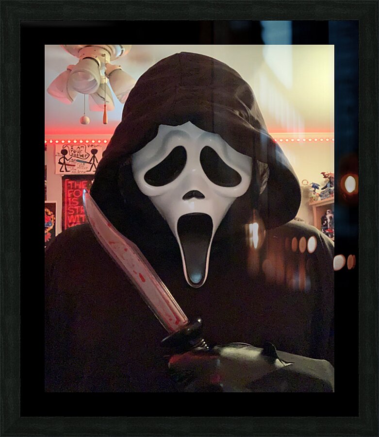 Scream Picture Frame print