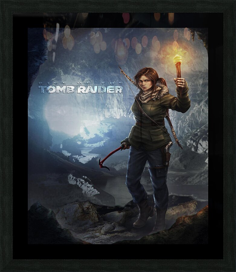 Tomb Raider Picture Frame print