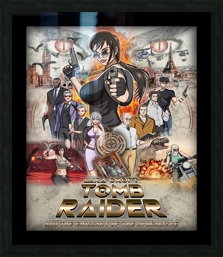 Tomb Raider Picture Frame print