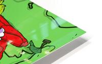 The Grinch HD Metal print