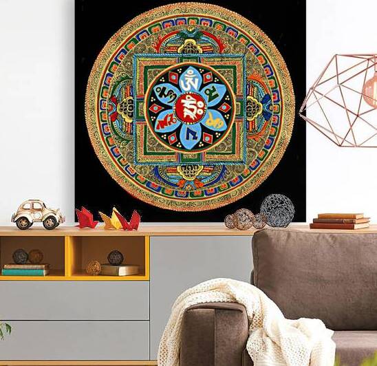 Morning - Tibetan Mandala Art Print by SoulmadeArts