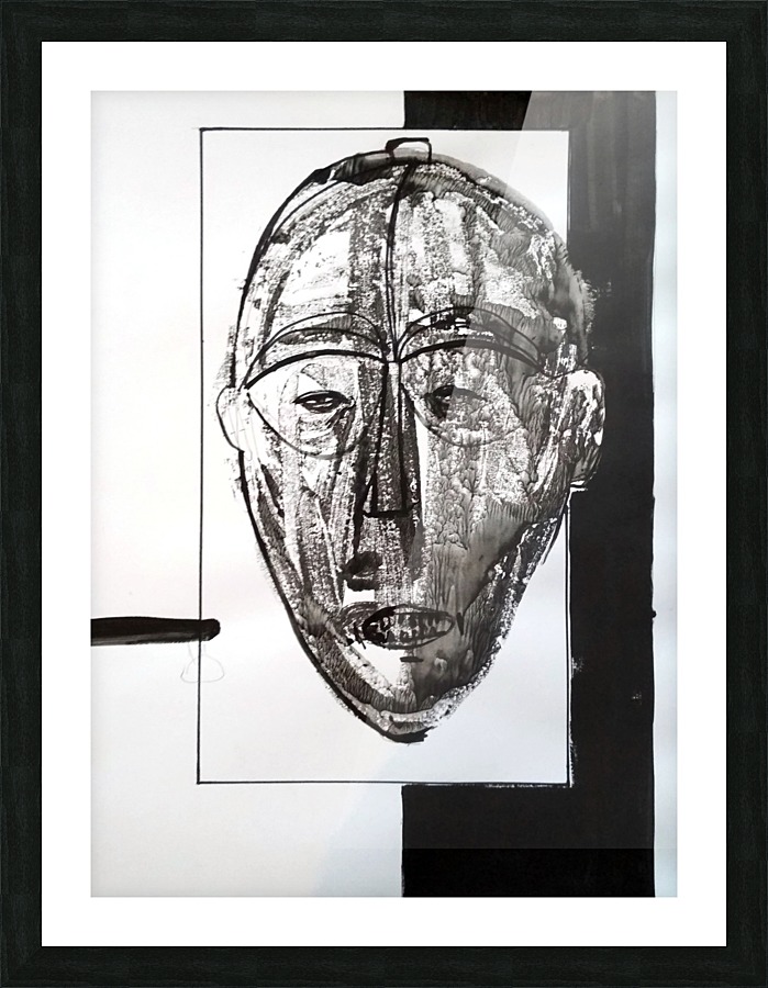 Mask_ Picture Frame print