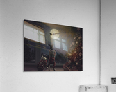 christmas dogs Acrylic Print