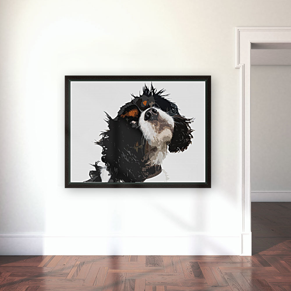 pop art dog Reproduction