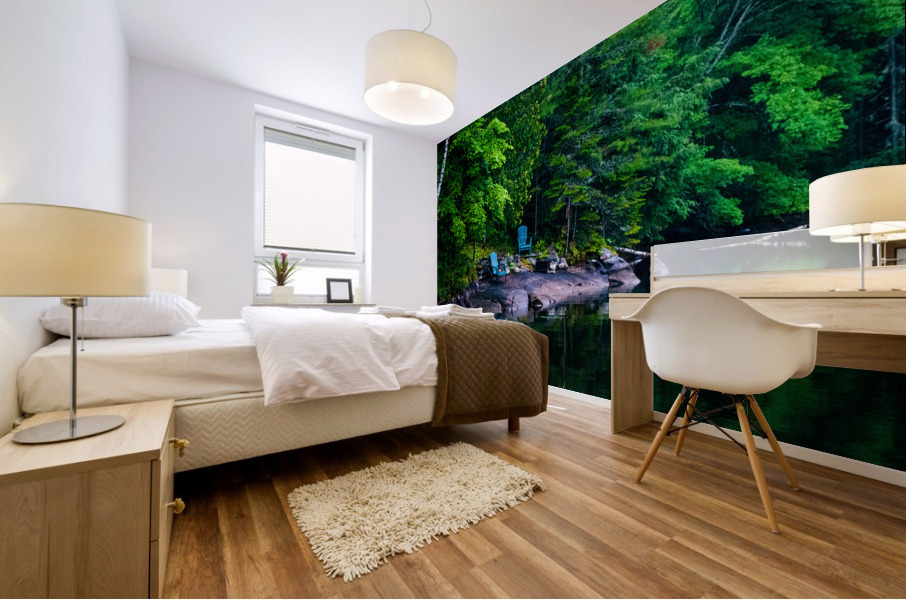 The View Mural print