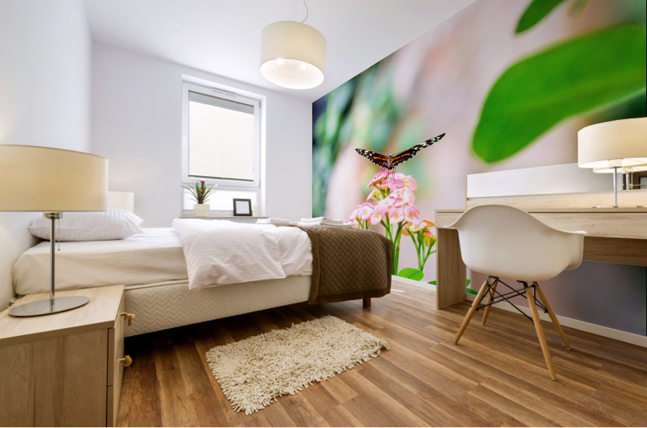 Butterfly Balance Mural print