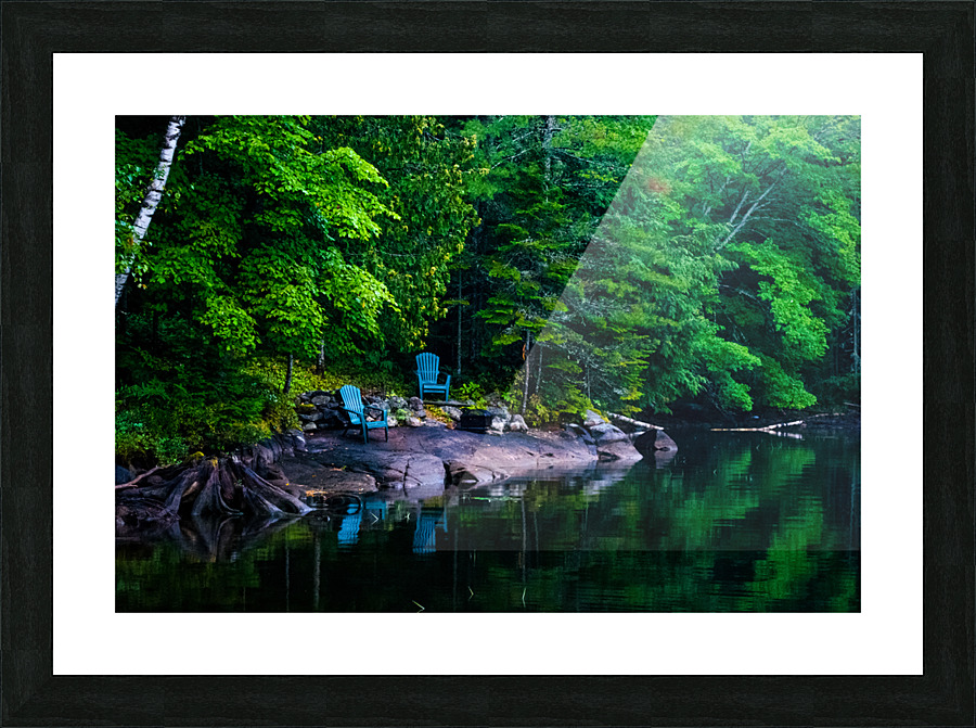 The View Picture Frame print