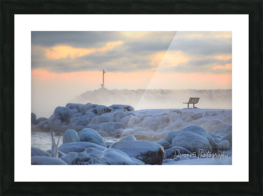 Winters Chill Picture Frame print