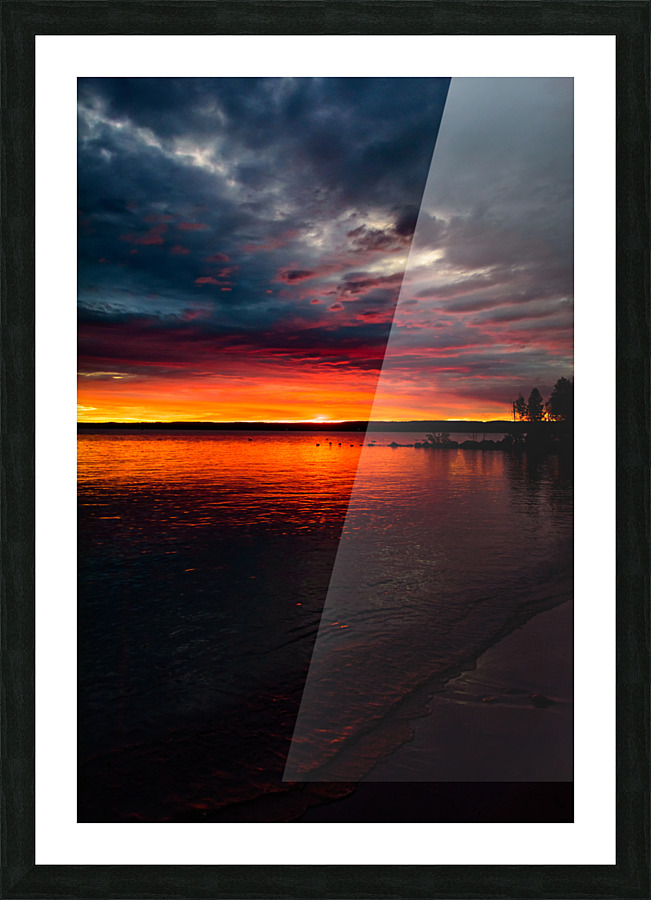 Rise Above Picture Frame print