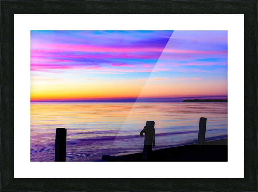 Gobbling the Colours Picture Frame print
