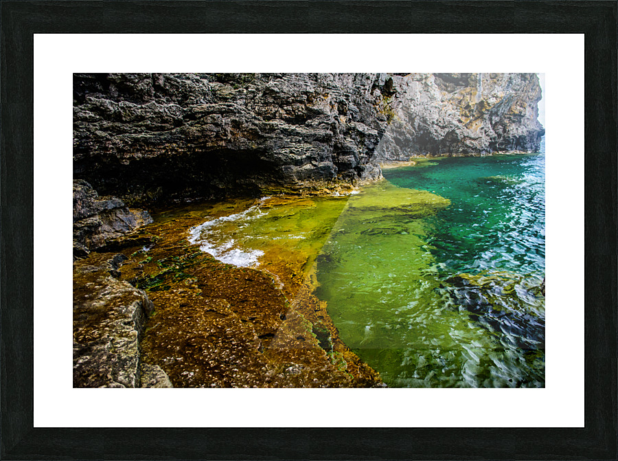 The Grotto Picture Frame print