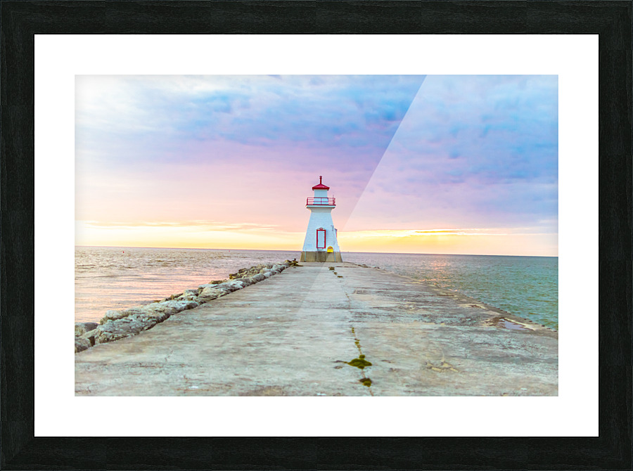Lighthouse at the Ready Picture Frame print