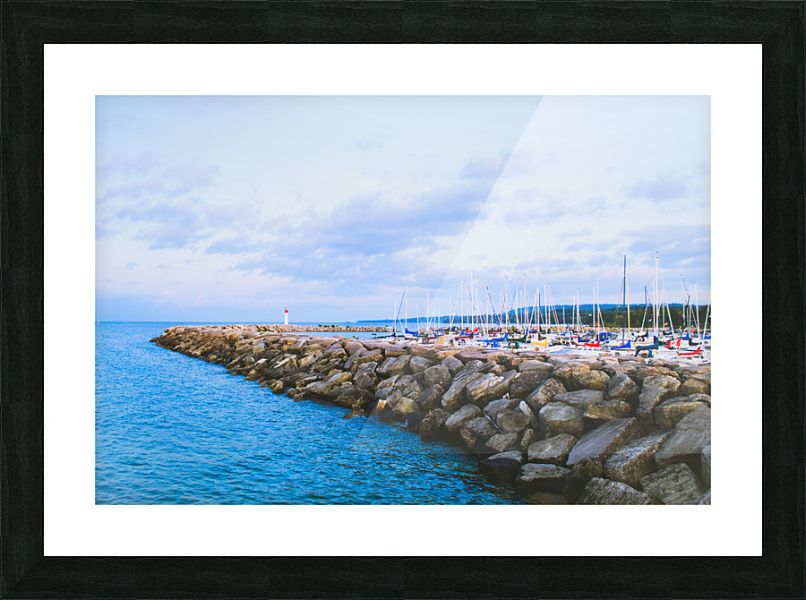Harbour Blues Picture Frame print