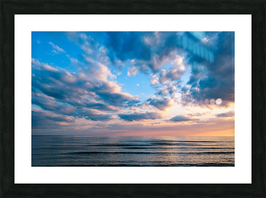 Sauble Sunset 03 Picture Frame print
