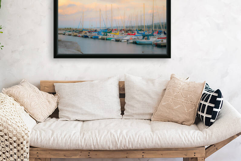 Harbour Painting by Monica Roberts Photography
