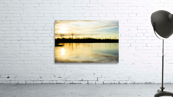 Sunset on the Marsh Wall Preview
