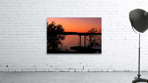 Sunset By the Docks Wall Preview